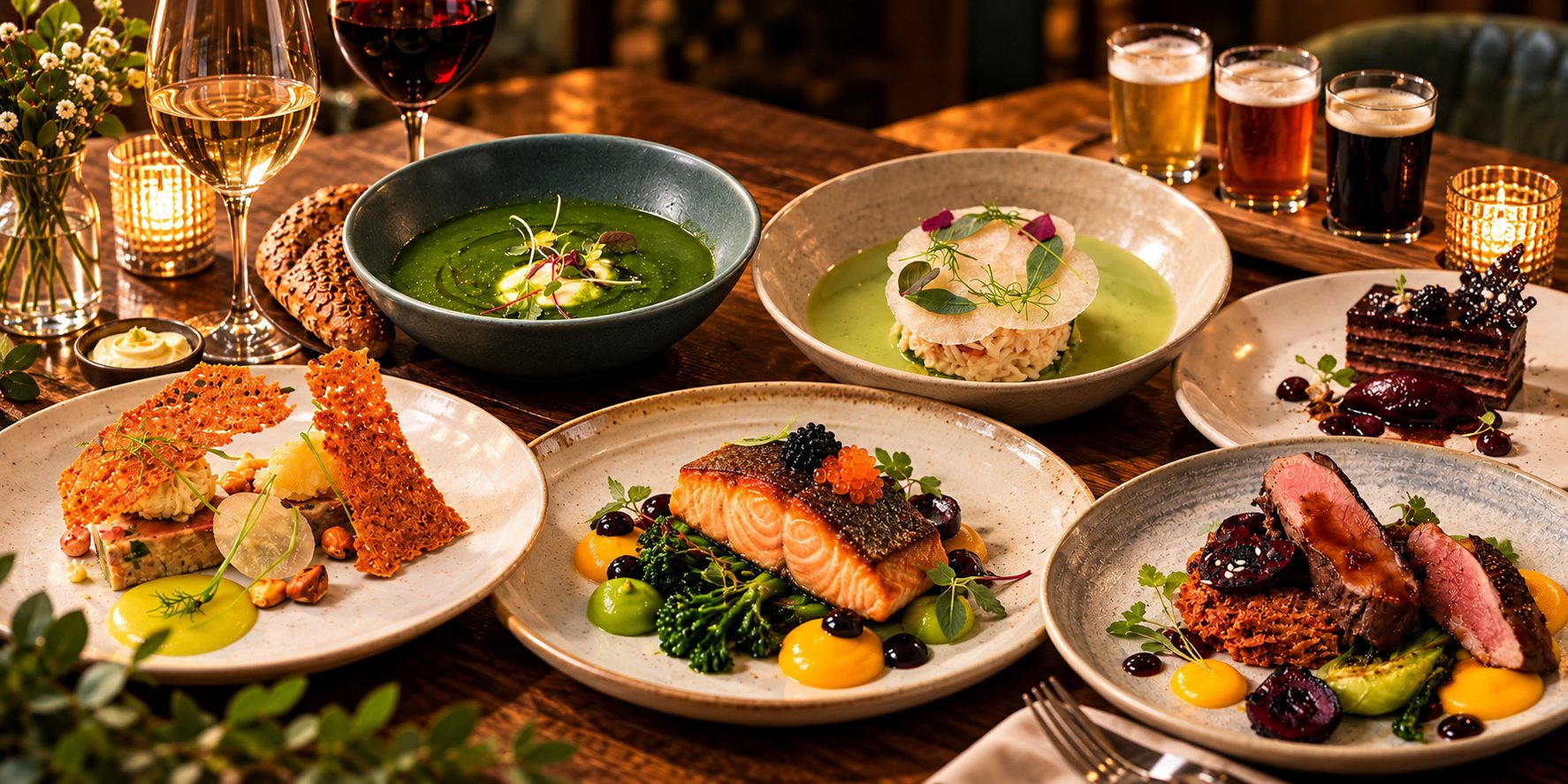 New seasonal tasting menu