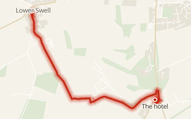 Map of the route