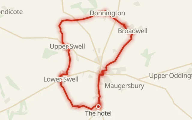 Map of the route